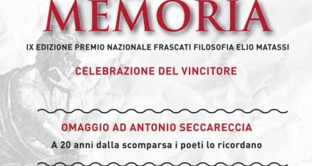 premio frascati filosofia elio matassi gabriele giacomini psicodemocrazia givanni boniolo